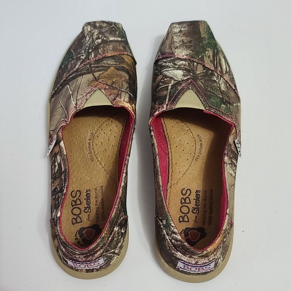 Skechers Bobs Realtree Camouflage Shoes Women's Size 8 - Picture 5 of 16